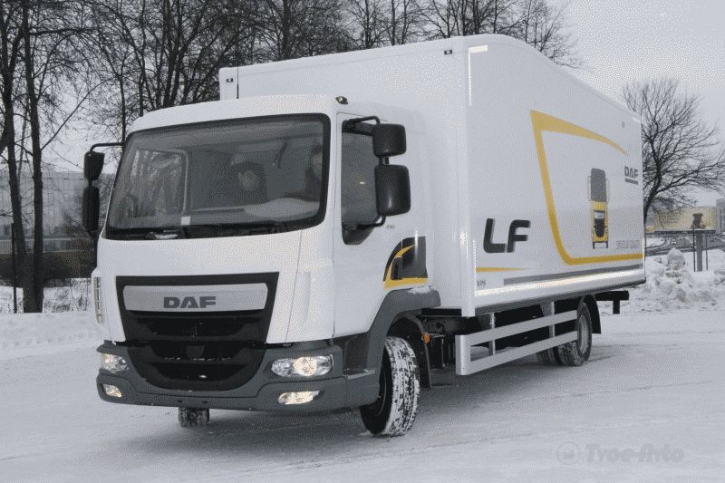 Новую серию грузовиков DAF LF Euro 5 презентовали в Москве