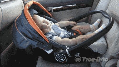Как перевозить новорожденного в машине