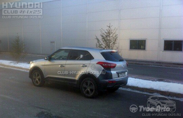 В России «засветился» компактный кроссовер Hyundai ix25