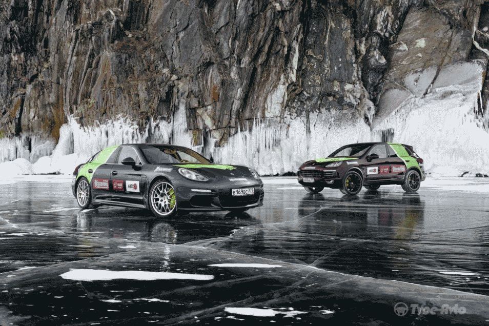 В Сибири провели захватывающее тестирование гибридных Porsche Cayenne S и Panamera S