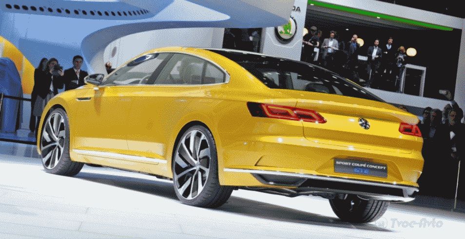 Volkswagen показал предвестника нового Passat CC