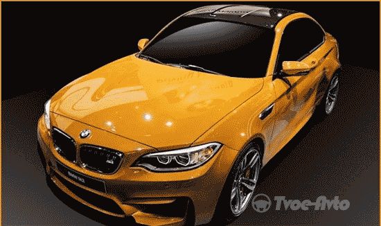 Появился первый снимок BMW M2 Coupe 2016 модельного года