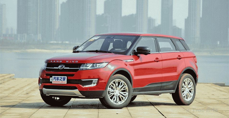 Китайская компания Landwind анонсировала старт продаж двойника Range Rover Evoque