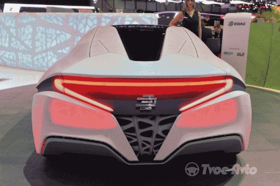 В Женеве показали автомобиль напечатаный на 3D принтере