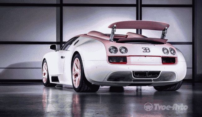 Китаец для своей девушки купил розовый Bugatti Veyron