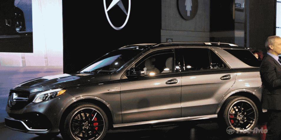 В Нью-Йорке Mercedes-Benz представил новый кроссовер GLE