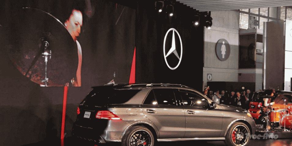 В Нью-Йорке Mercedes-Benz представил новый кроссовер GLE