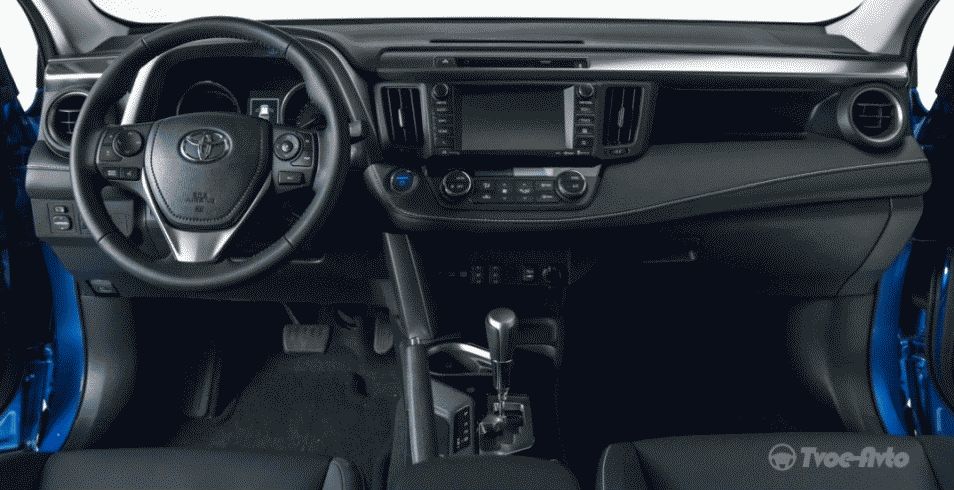Рестайлинговый Toyota RAV4  получил гибридную установку