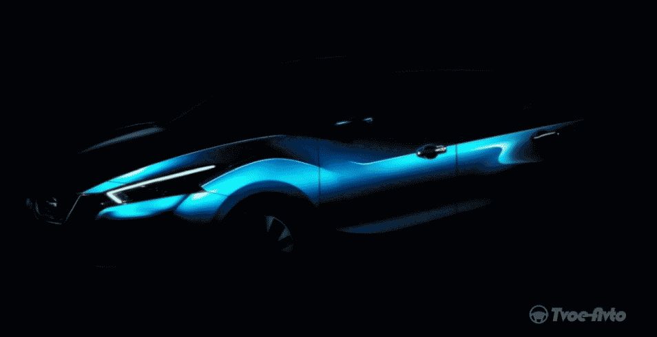 Nissan опубликовал первое тизерное изображение седана Lannia