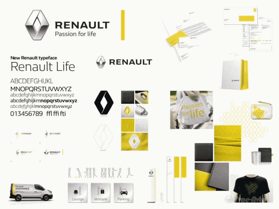 Слоган и дизайн фирменного логотипа Renault изменился