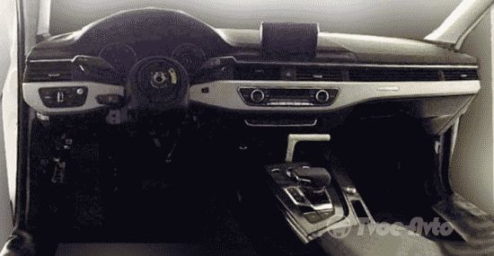 Шпионские фото интерьера новой Audi A4