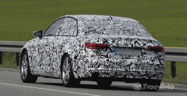Новые шпионские снимки Audi A4 