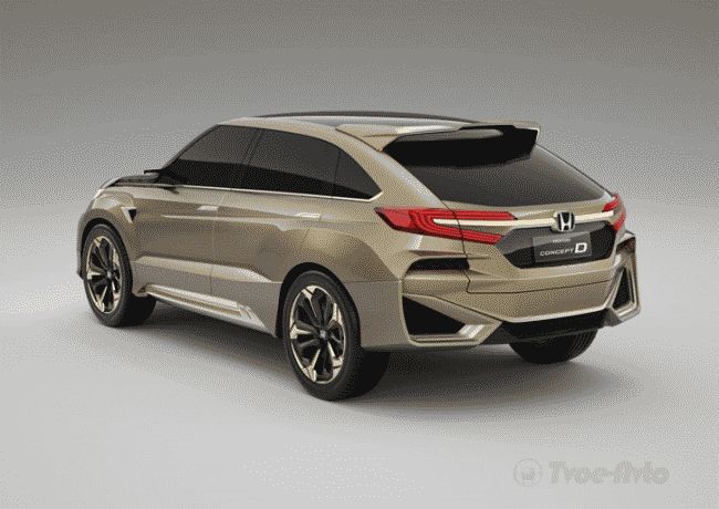 Honda официально представила концептуальный кроссовер Concept D