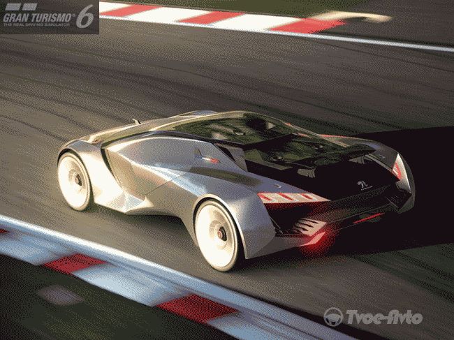 Peugeot представил виртуальный суперкар для Gran Turismo