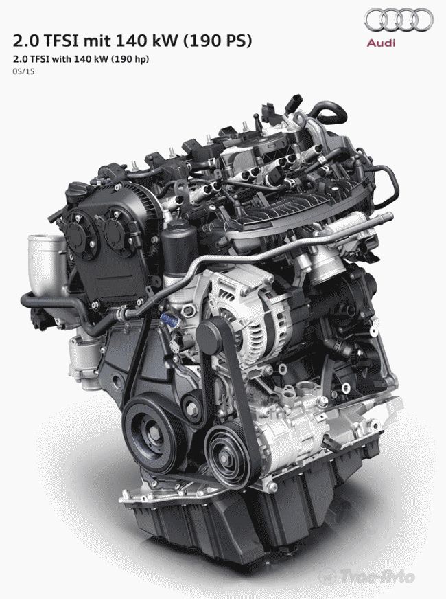 Компания Audi представила новый двухлитровый турбомотор