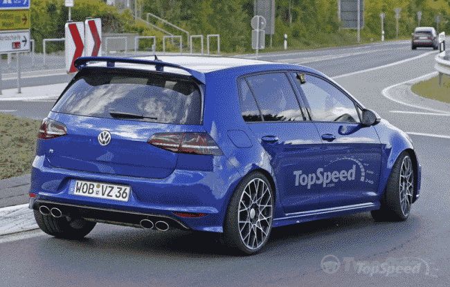 400-сильный хэтчбек Volkswagen Golf вышел на трассу Нюрбургринга