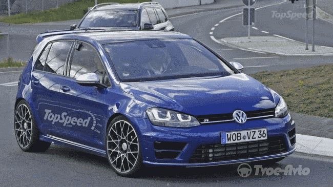 400-сильный хэтчбек Volkswagen Golf вышел на трассу Нюрбургринга