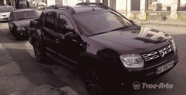 Четырехдверный пикап Dacia Duster снова замечен в Румынии