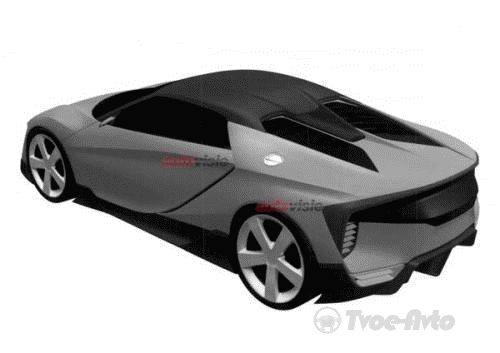 Патентные изображения нового спорткара Acura всплыли в сети