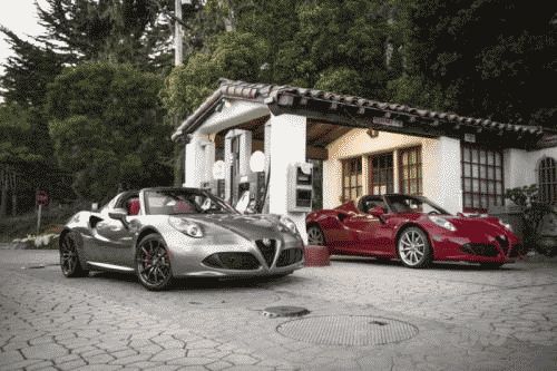 На Американском рынке стартовали продажи Alfa Romeo 4C Spider