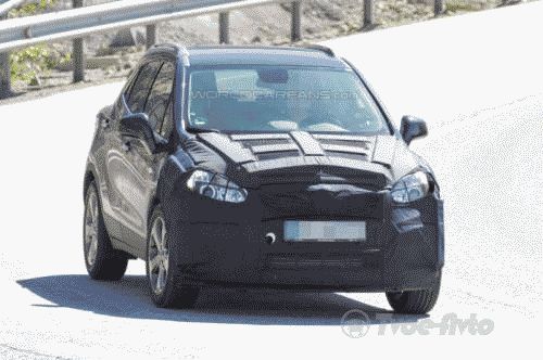 Opel Mokka замечен во время тестирования на общественных дорогах