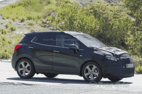 Opel Mokka замечен во время тестирования на общественных дорогах