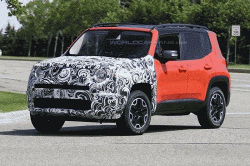 В США проходит тесты неизвестный прототип Jeep Renegade