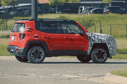 В США проходит тесты неизвестный прототип Jeep Renegade