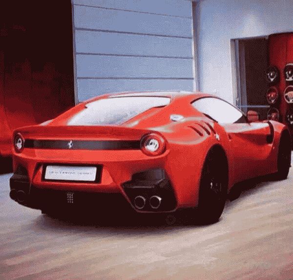 В сети появились официальные изображения Ferrari F12 Berlinetta