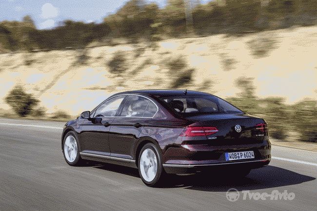 В России объявлен прием заказов на новый седан Volkswagen Passat