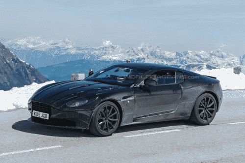 Aston Martin DB11 вывели на тестирование в заснеженные горы