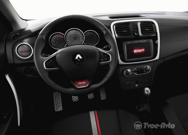 Официально представлен "заряженный" хэтчбек Renault Sandero RS