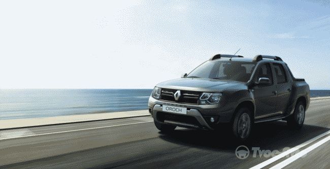 Renault представил серийный пикап Duster Oroch
