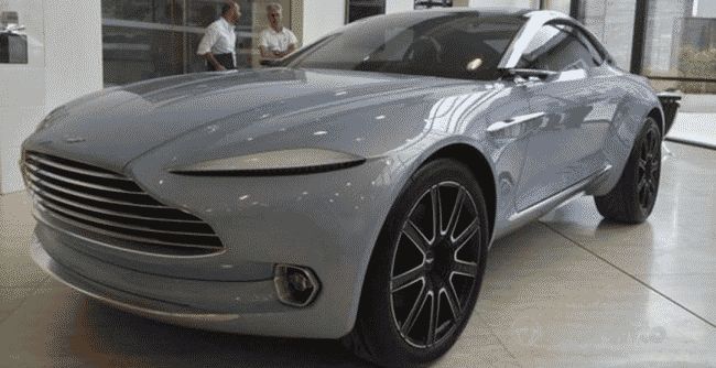 Первый кроссовер Aston Martin снова засветился в сети