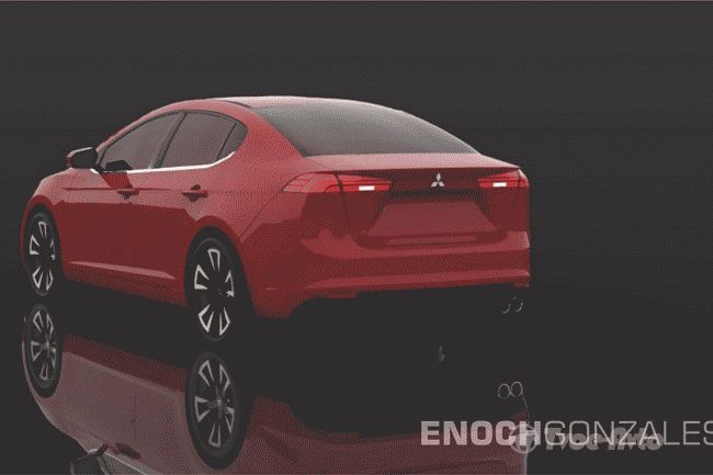 Появились рендерные изображения нового Mitsubishi Lancer