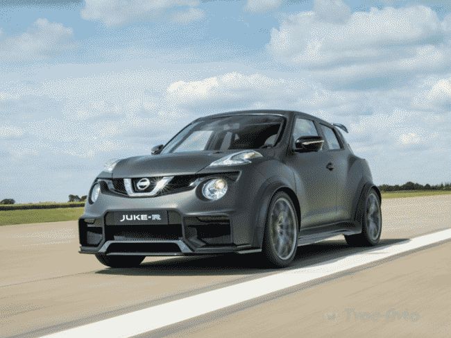 Новая версия Nissan Juke-R дебютировала на снимках