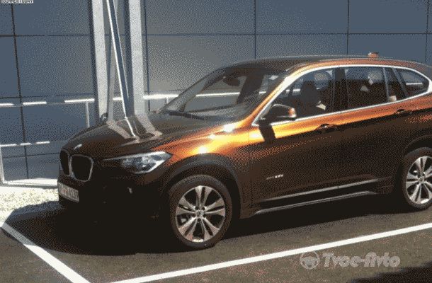 «Живые» фотографии BMW X1 второго поколения появились в сети