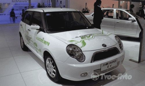На "Иннопроме" состоялся показ нового китайского электромобиля LIFAN