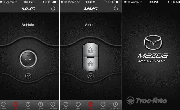 Mazda6 и CX-5 можно будет управлять со смартфона