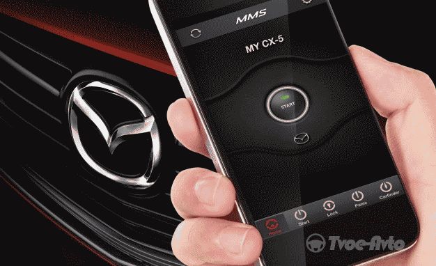 Mazda6 и CX-5 можно будет управлять со смартфона
