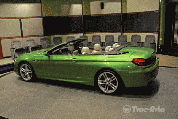 Компания BMW показала новую версию модели "650i Java Green"