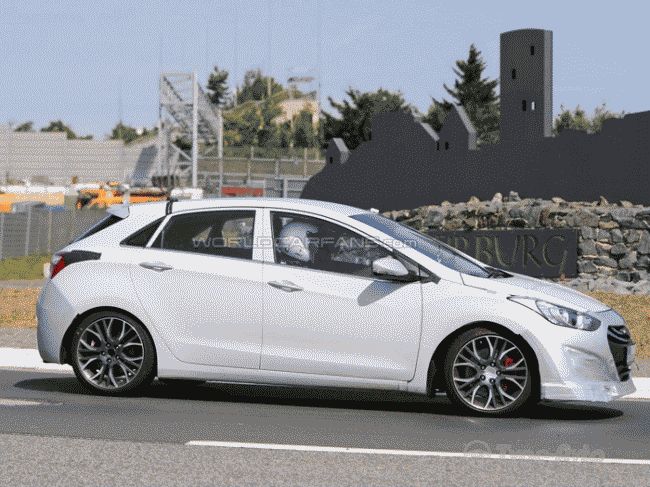 Hyundai вывела тесты «заряженный» хэтчбек "i30"