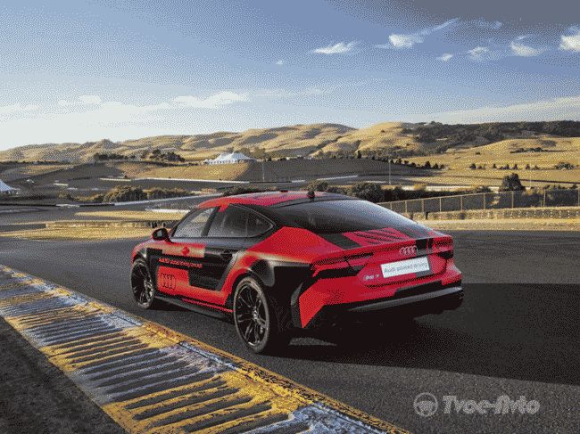 Самый быстрый беспилотный Audi RS7 стал легче на 400 килограмм