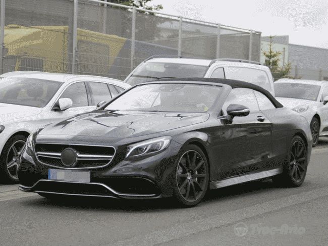 Mercedes-Benz S63 AMG Cabriolet впервые поймали без камуфляжа