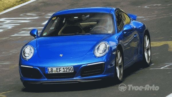 Обновленный Porsche 911 вывели на трассу Нюрбургринга без камуфляжа