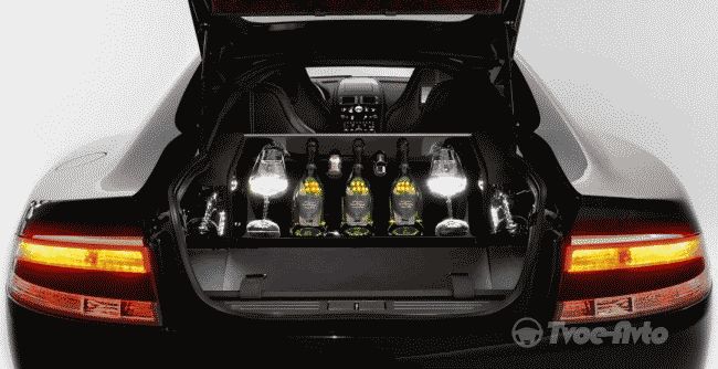 Aston Martin Rapid S теперь может перевозить шампанское