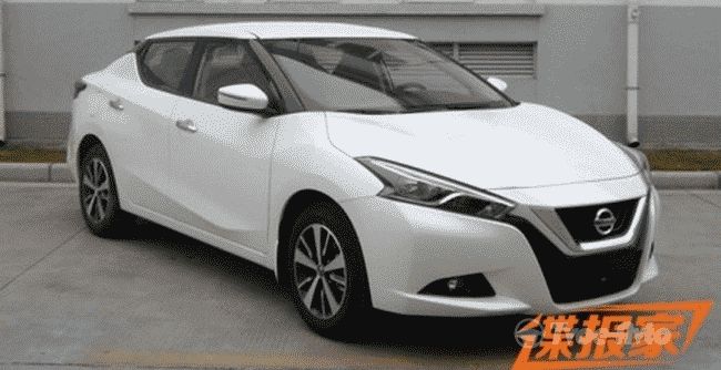 В Китае замечена серийная версия седана Nissan Lannia