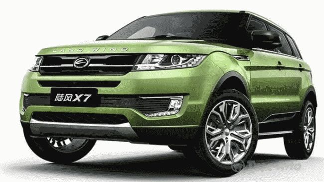 В Китае в продажу поступил клон Land Rover Evoque