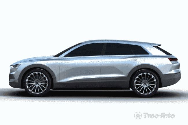 В сети появились первые рендеры кроссовера Audi Q6 e-tron