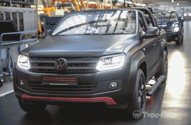Volkswagen переделал пикап Amarok в кабриолет